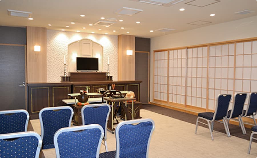 家族葬に適した式場
