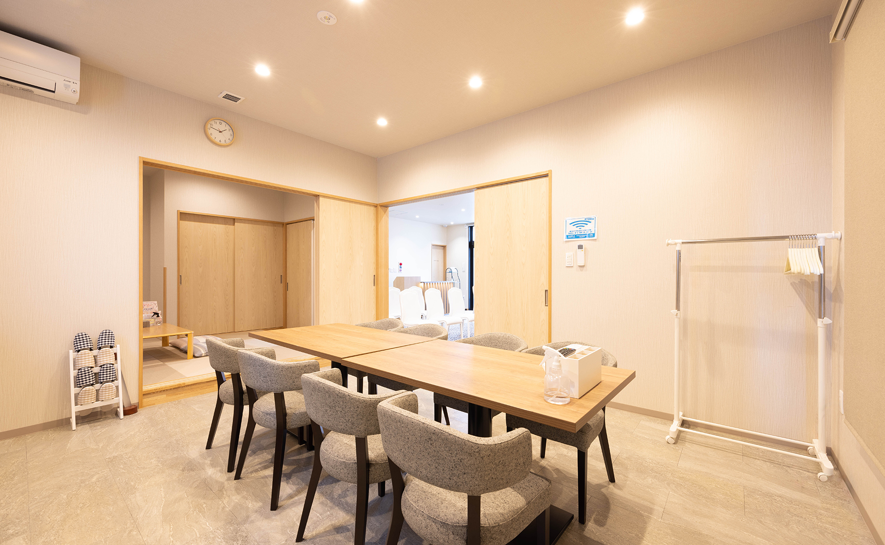 ご自宅のような控え室