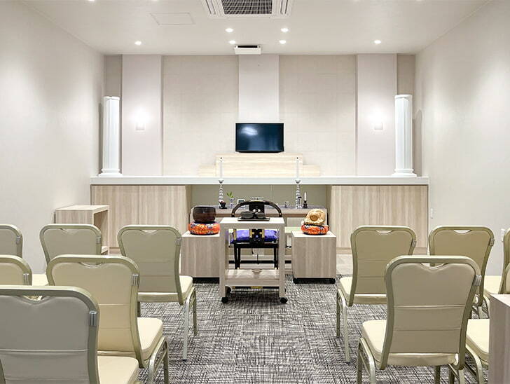 小さなお葬式 富田林ホール式場①