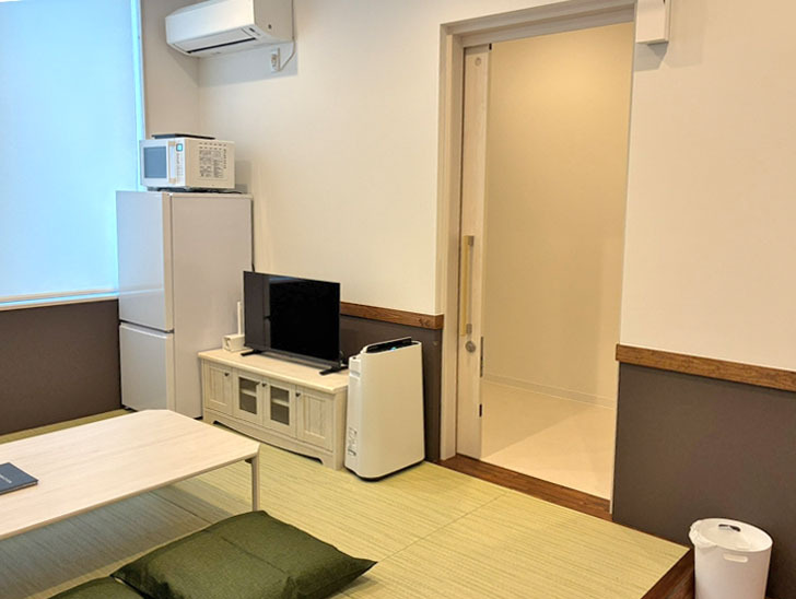 小さなお葬式 新潟小針南台ホール控室①