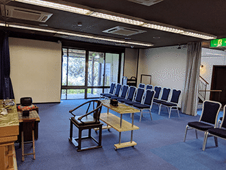 小さなお葬式 びわこ大橋ホール式場内