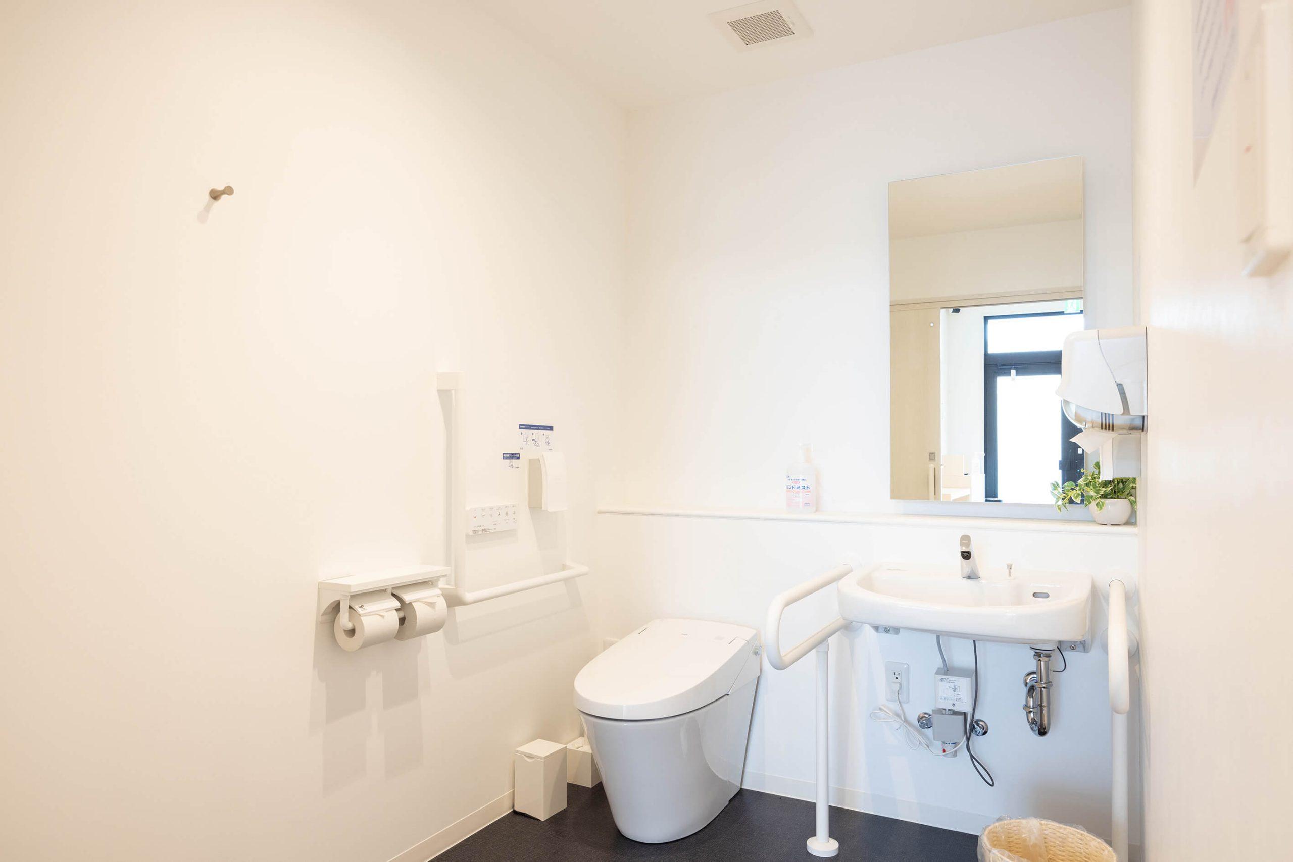 小さなお葬式 尼崎次屋ホールバリアフリーのお手洗い