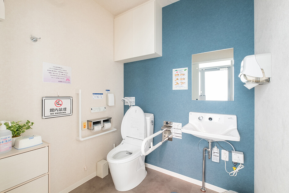 小さなお葬式 旭区生江ホールバリアフリーのお手洗い