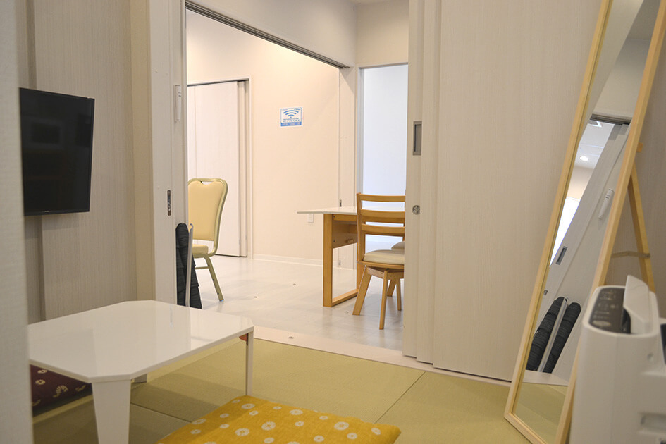 小さなお葬式 旭区高殿ホールご親族様控え室