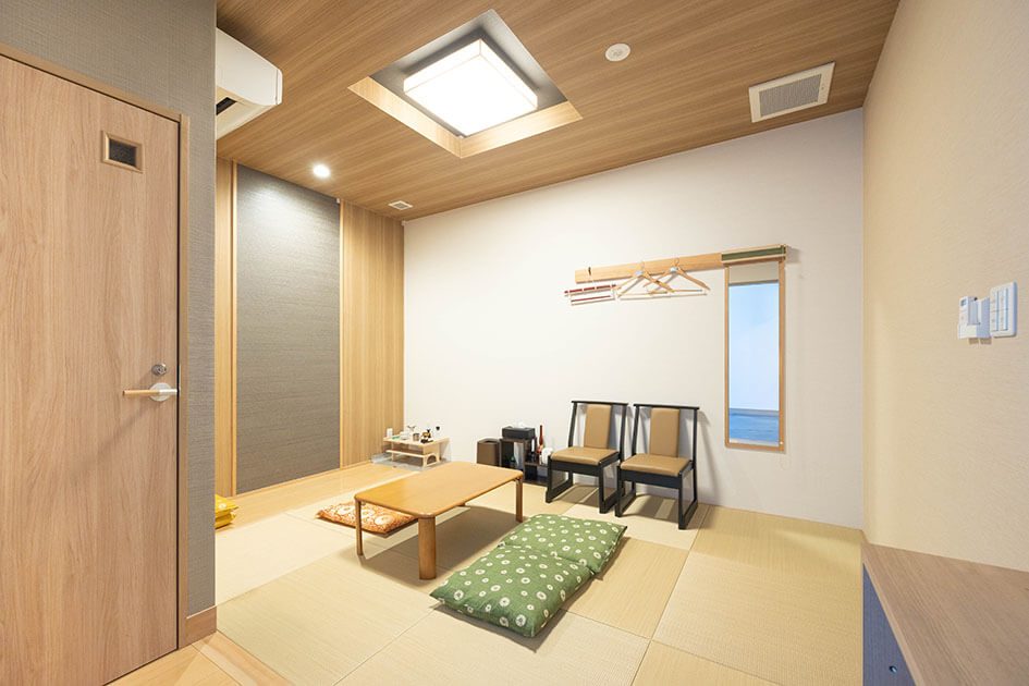 小さなお葬式 大東新田ホール宗教者控室