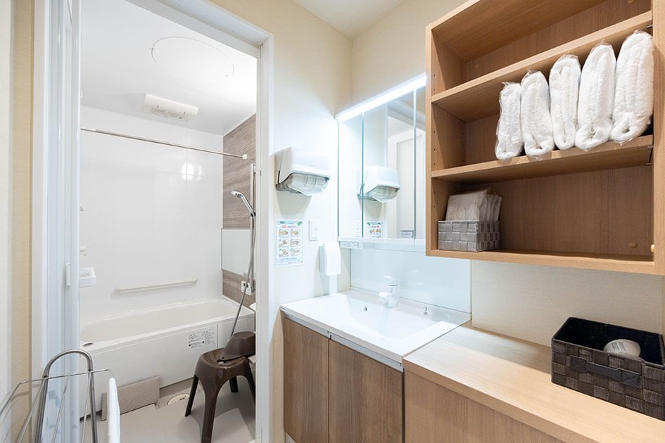 小さなお葬式 大東新田ホール洗面所