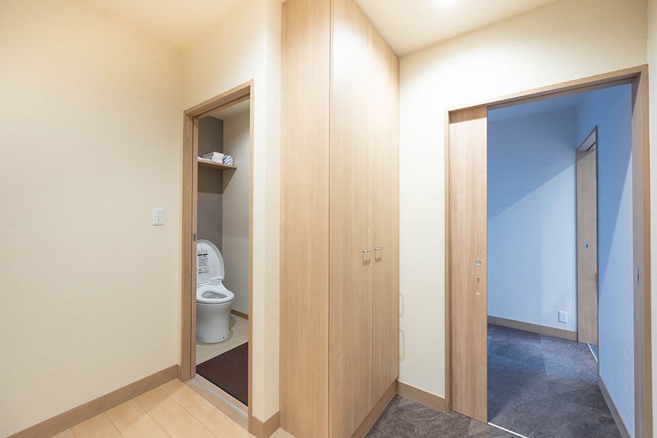 小さなお葬式 大東新田ホールバリアフリーのお手洗い