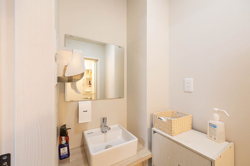 小さなお葬式 江坂ホール洗面所