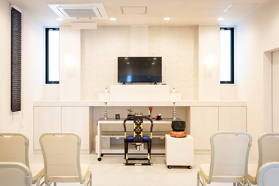 小さなお葬式 生野大池橋ホール祭壇