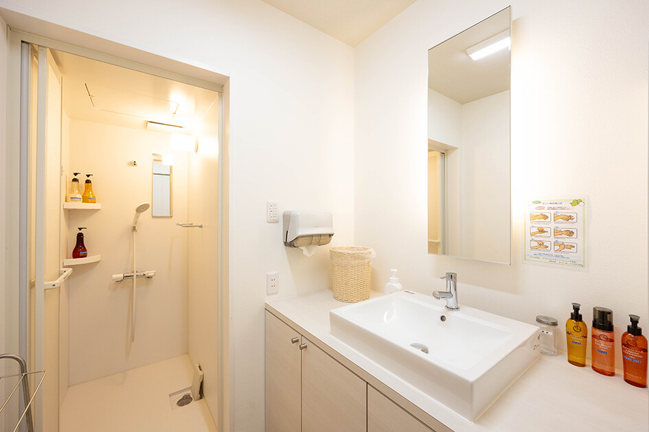 小さなお葬式 生野大池橋ホール洗面所