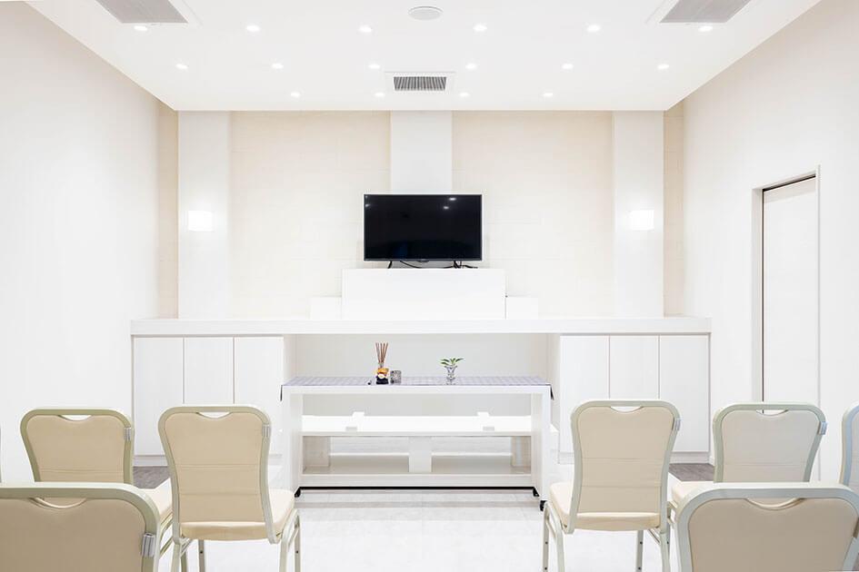 小さなお葬式 今福鶴見ホール祭壇