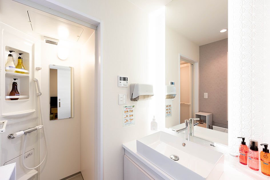 小さなお葬式 今福鶴見ホール洗面所