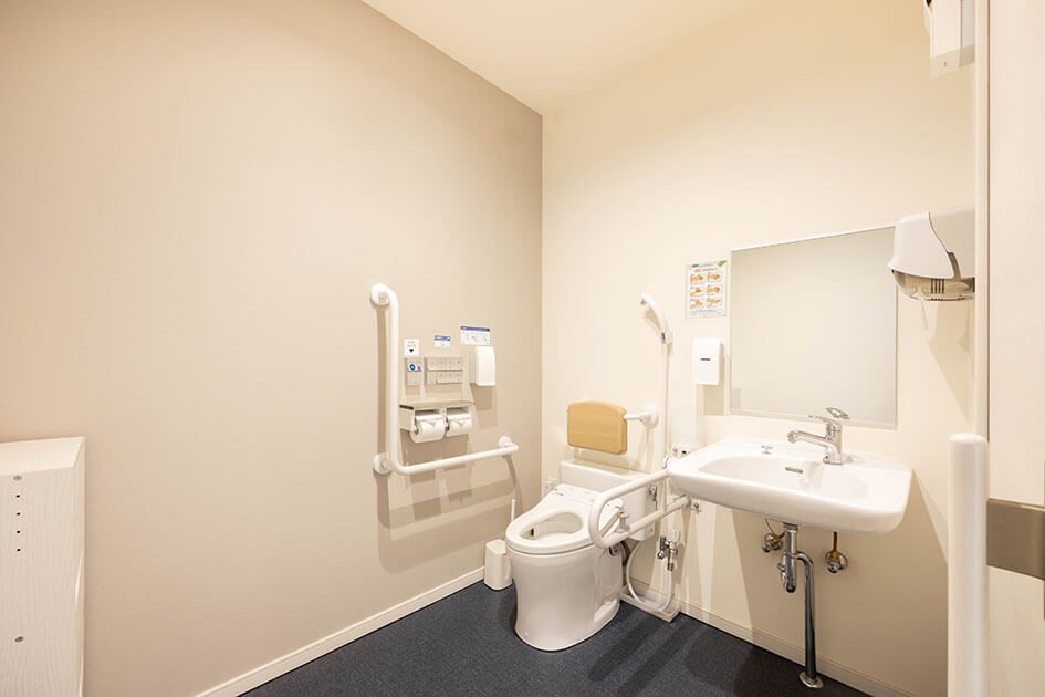 小さなお葬式 今福鶴見ホールバリアフリーのお手洗い