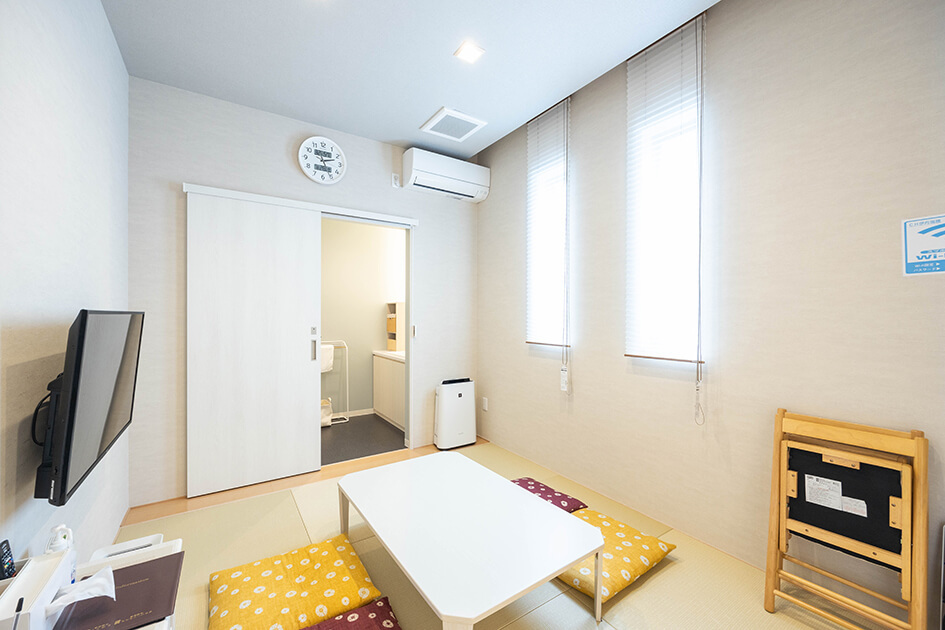 小さなお葬式 伊丹瑞穂ホール親族控室