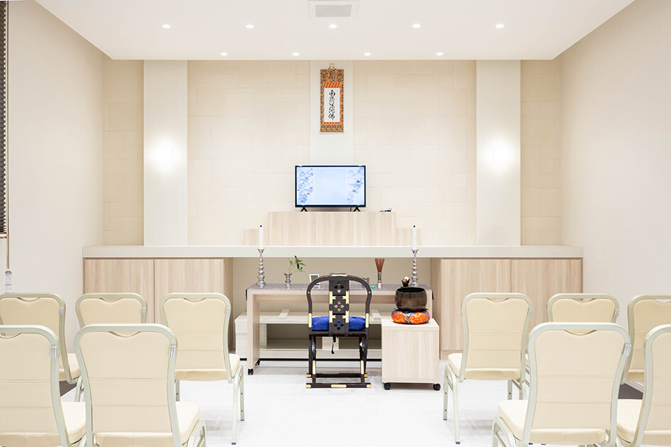 小さなお葬式 伊丹瑞穂ホール祭壇