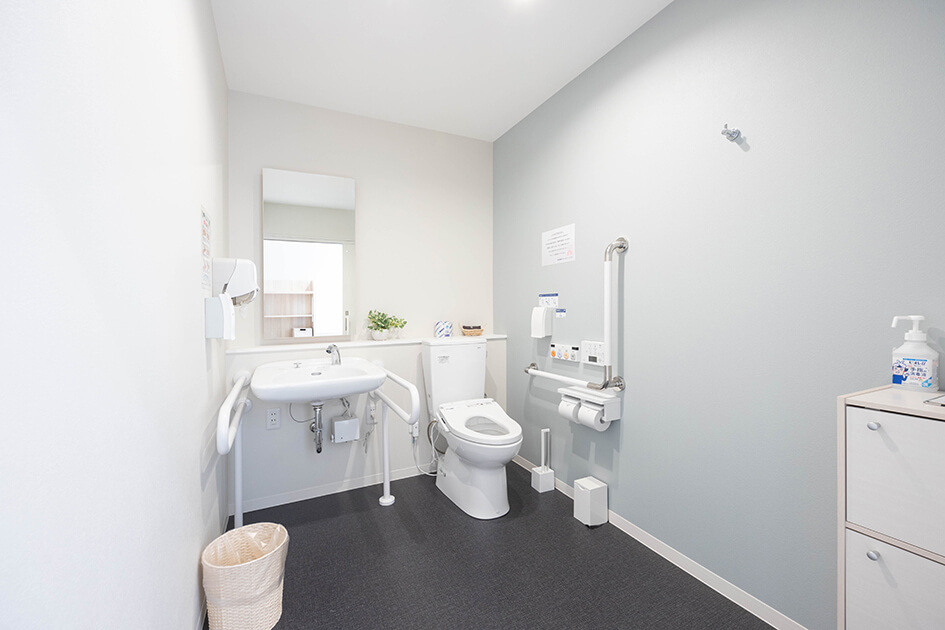 小さなお葬式 伊丹瑞穂ホールバリアフリーのお手洗い