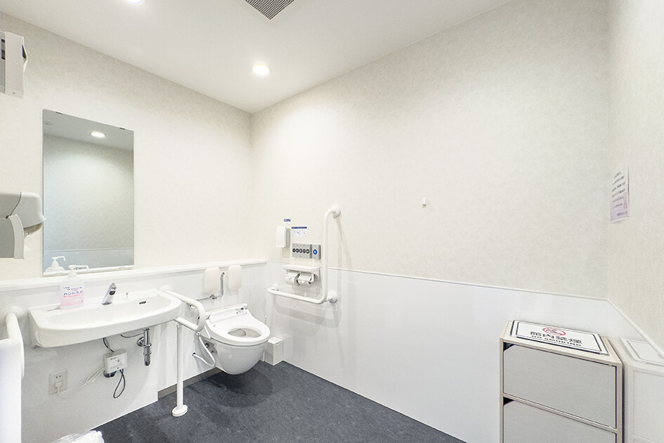 小さなお葬式 和泉府中ホールバリアフリーのお手洗い