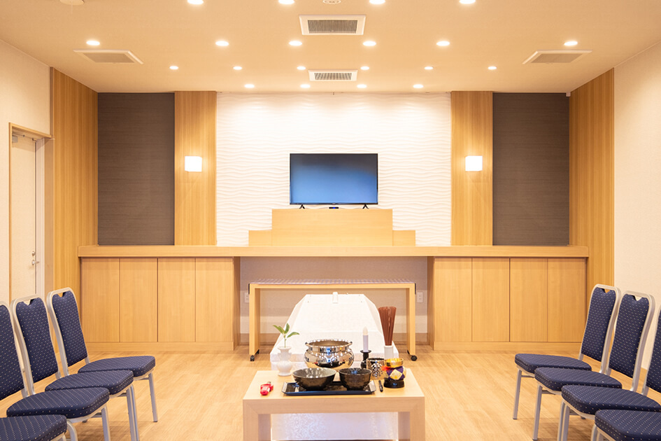 小さなお葬式 門真ホール祭壇