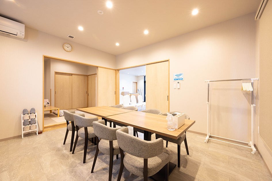 小さなお葬式 金沢長土塀ホール親族控室