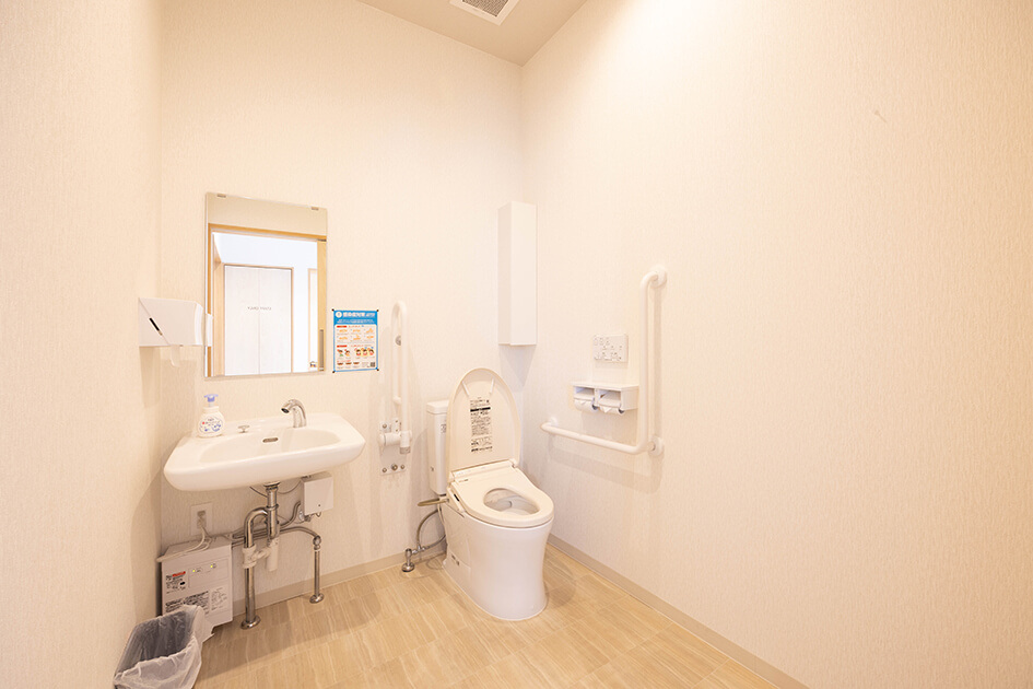 小さなお葬式 金沢長土塀ホールバリアフリーのお手洗い