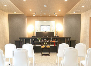 小さなお葬式 金沢寺地ホール式場内