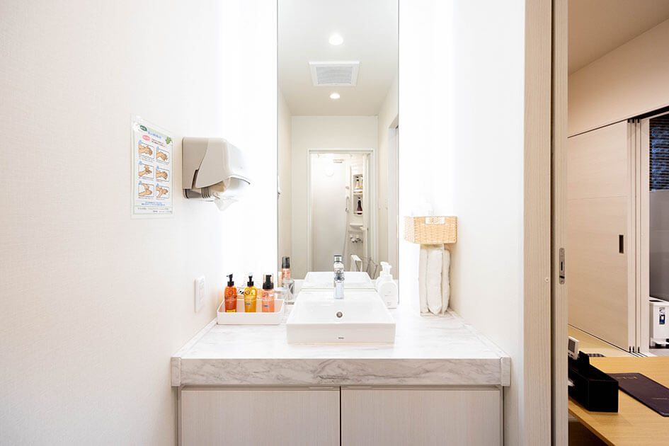 小さなお葬式 川西ホール洗面所