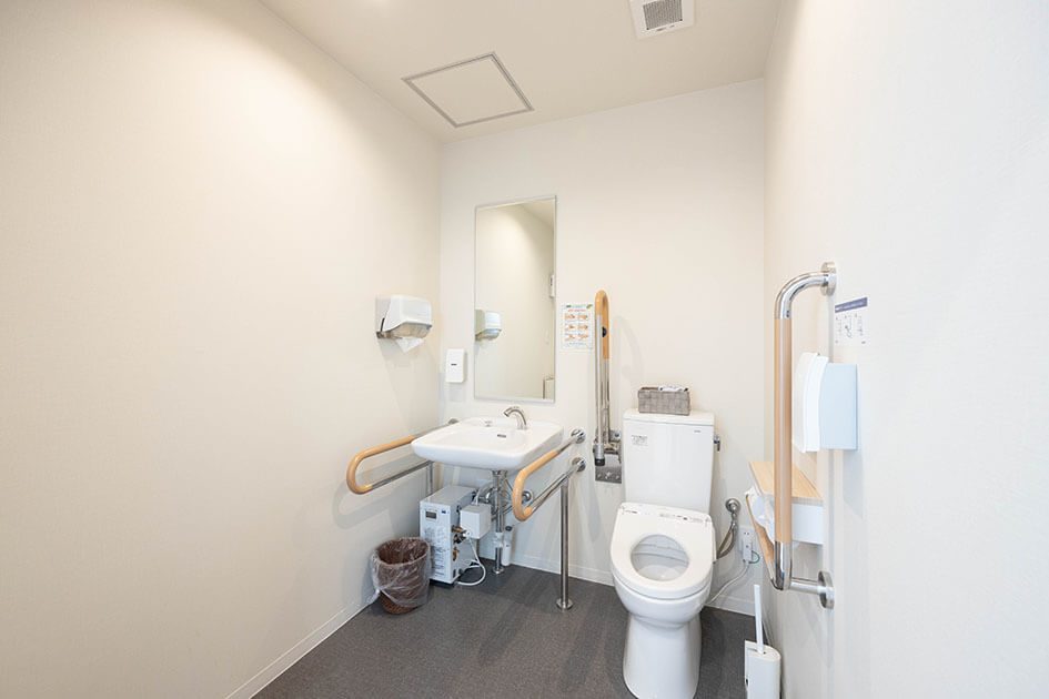 小さなお葬式 川西ホールバリアフリーのお手洗い