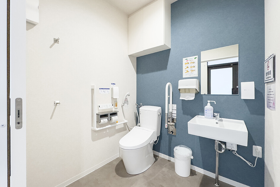 小さなお葬式 岸和田荒木町ホールバリアフリーのお手洗い