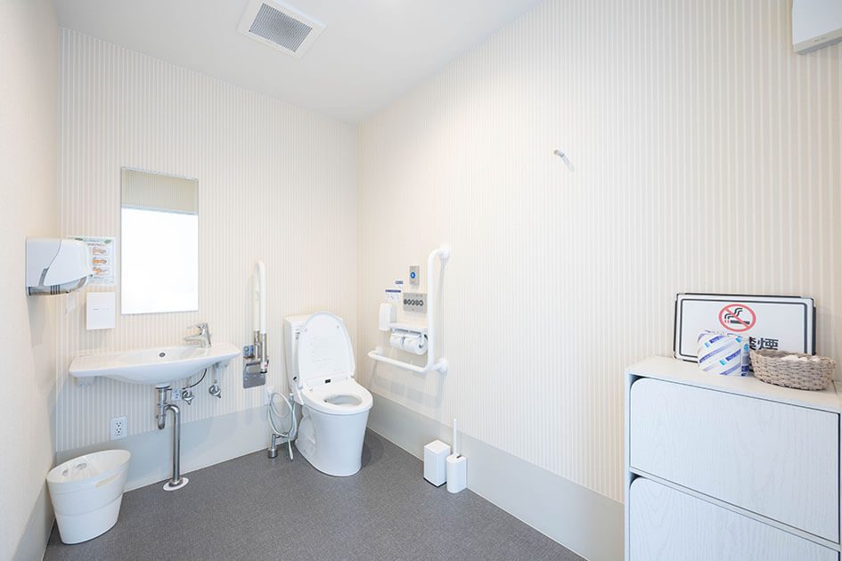 小さなお葬式 岸和田駅前ホールバリアフリーのお手洗い