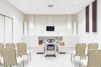 小さなお葬式 松江北ホール式場内