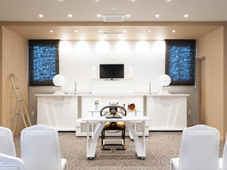 小さなお葬式 松任野々市蓮花寺ホール式場内