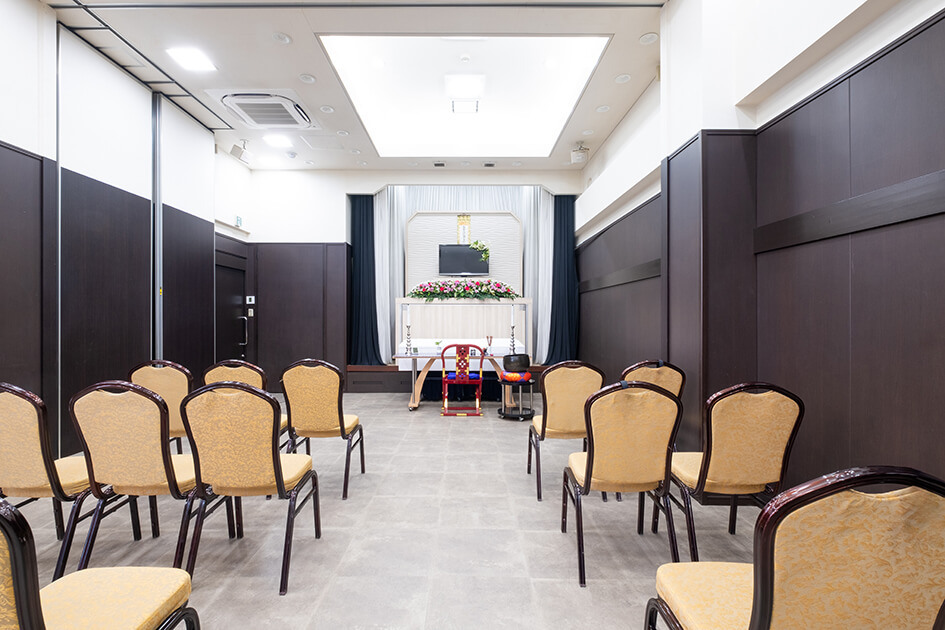 小さなお葬式 摩耶ホール式場