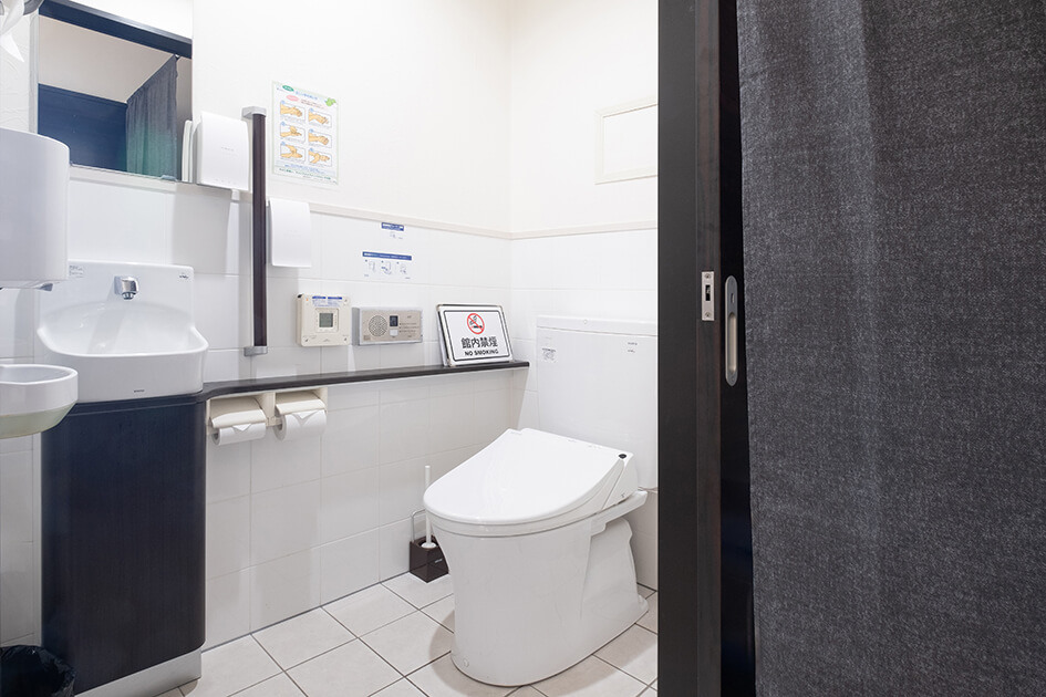 小さなお葬式 摩耶ホールバリアフリーのお手洗い