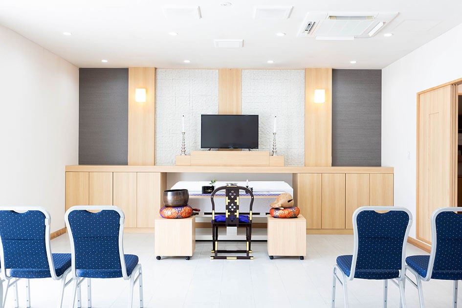 小さなお葬式 御厨ホール祭壇