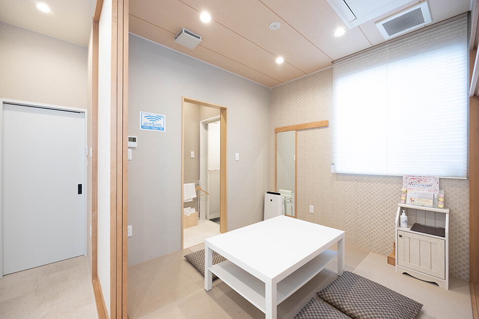 小さなお葬式 西宮武庫川ホール親族控室