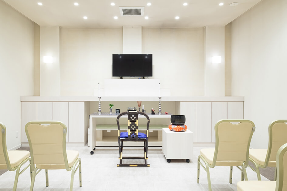 小さなお葬式 西宮仁川ホール祭壇