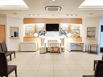 小さなお葬式 八尾志紀町ホール式場内