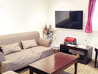 小さなお葬式 八尾志紀町ホールご親族様控え室