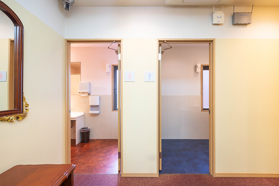 小さなお葬式 堺田出井町ホールバリアフリーのお手洗い