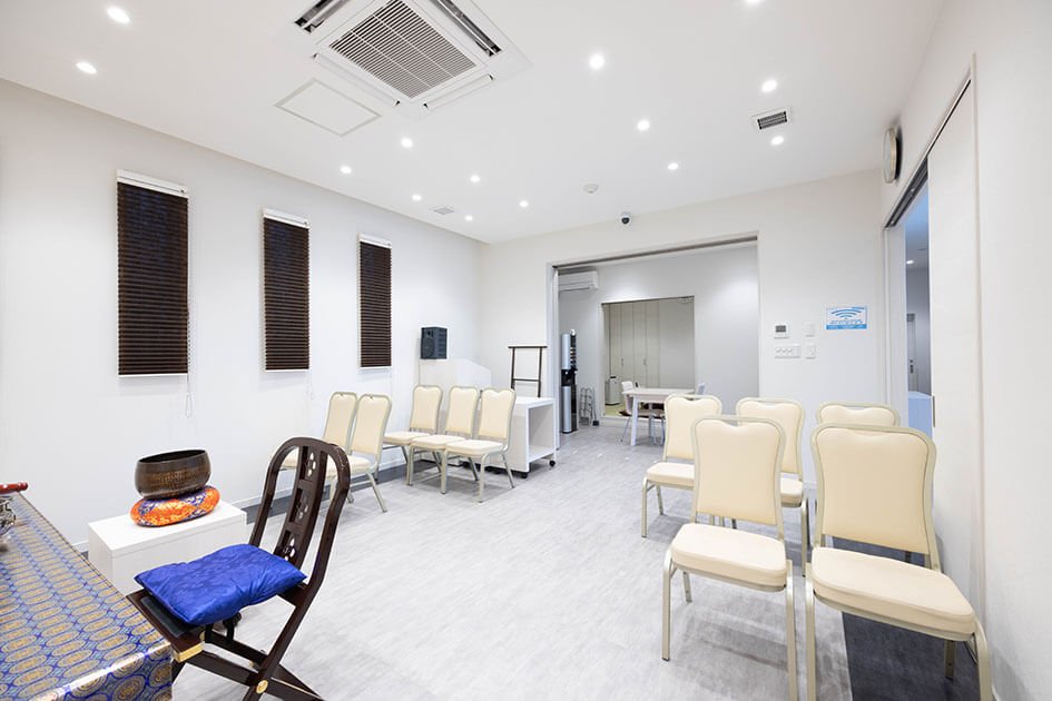 小さなお葬式 堺一条ホール親族控室