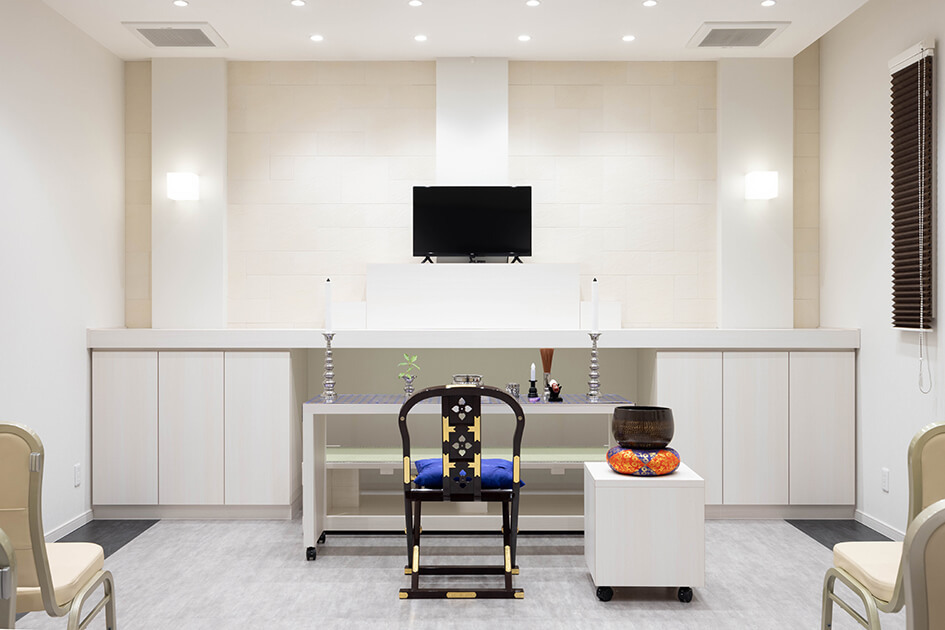 小さなお葬式 堺一条ホール祭壇