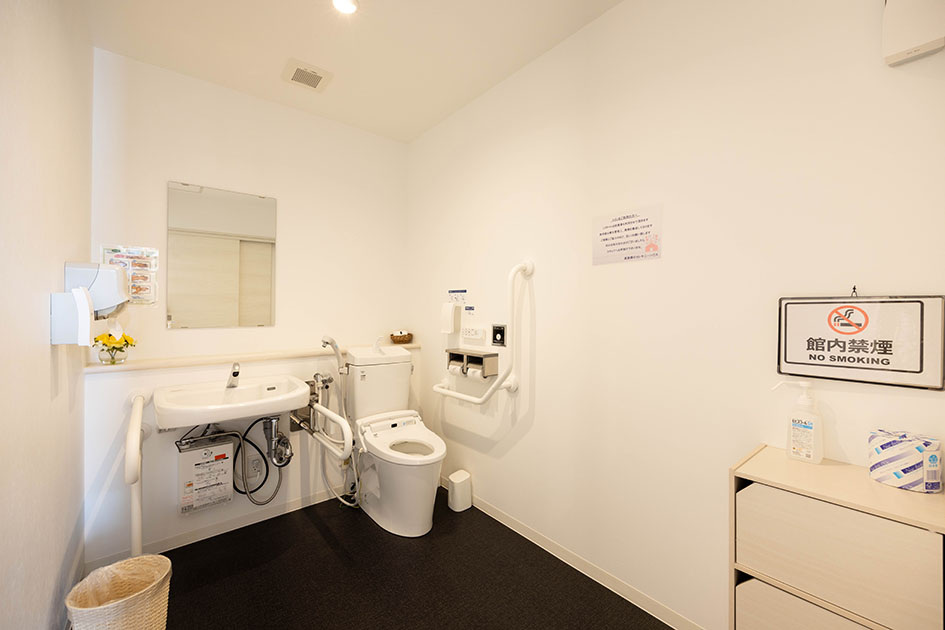 小さなお葬式 堺鳳ホールバリアフリーのお手洗い