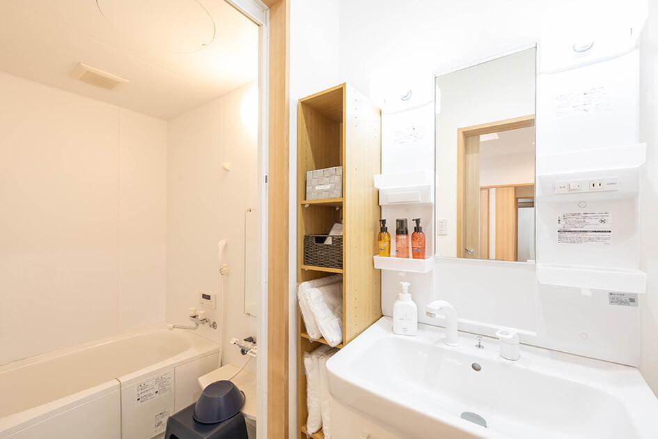 小さなお葬式 沢良宜ホール洗面所