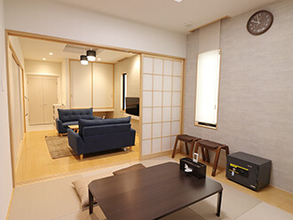 小さなお葬式 高槻登美の里ホールご親族様控え室