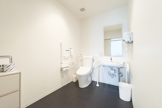 小さなお葬式 手平ホールバリアフリーのお手洗い