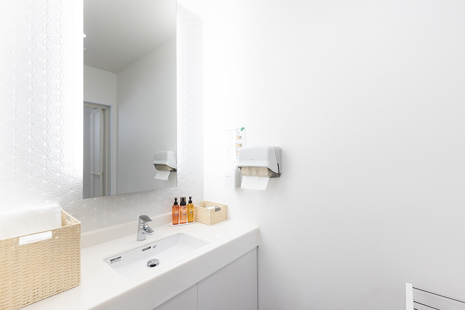 小さなお葬式 豊中北条ホール洗面所