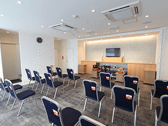 小さなお葬式 豊中夕日丘ホール式場内