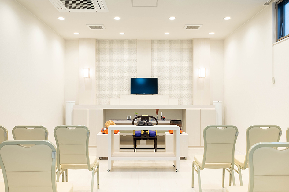 小さなお葬式 鶴見諸口ホール祭壇