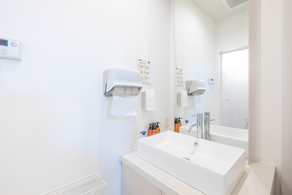 小さなお葬式 鶴見諸口ホール洗面所