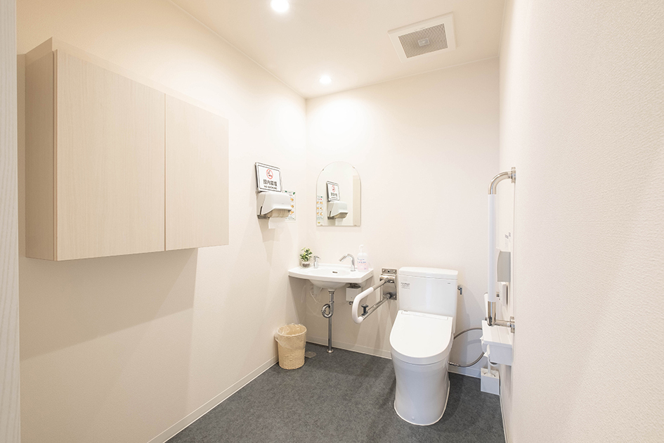 小さなお葬式 鶴見諸口ホールバリアフリーのお手洗い